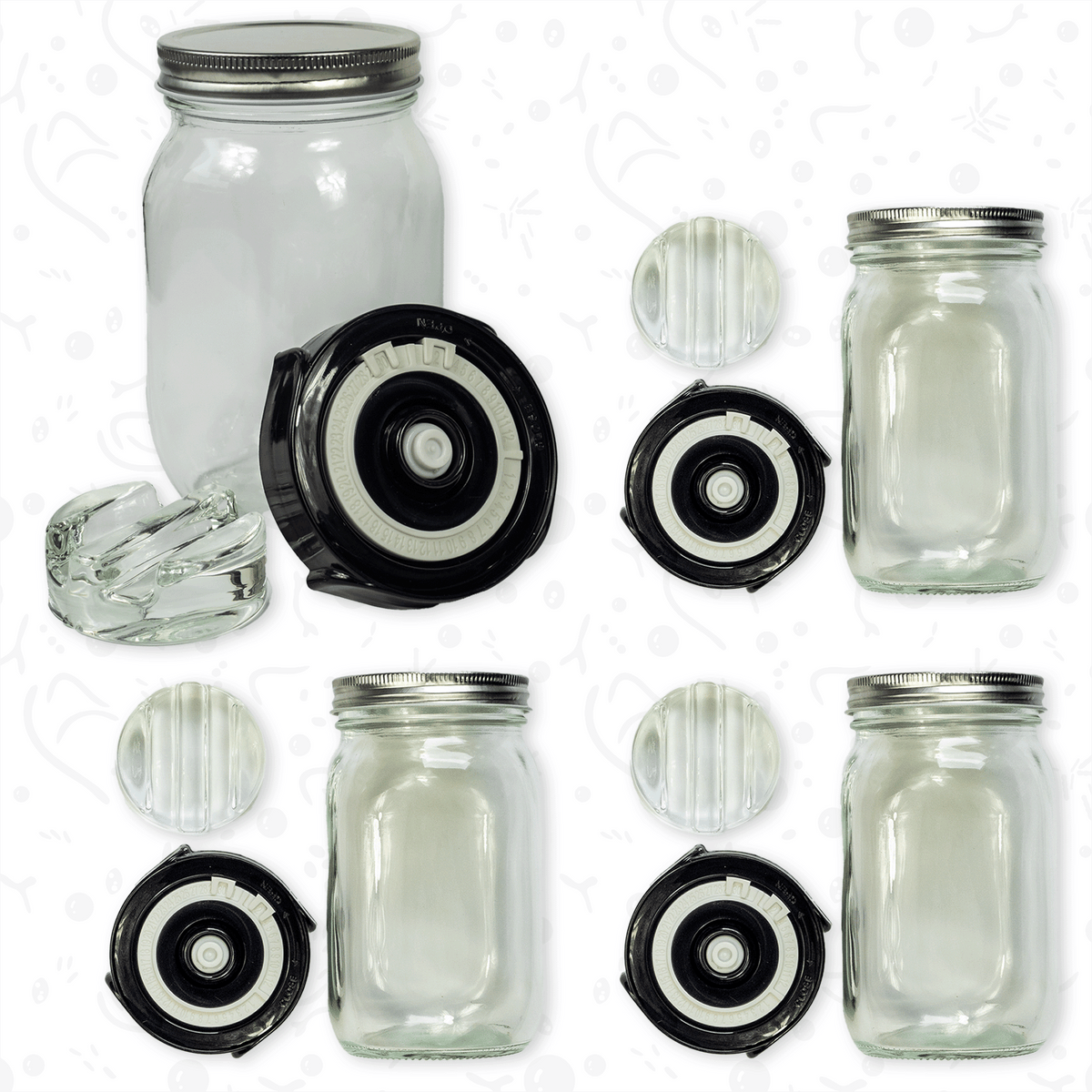 Fermentationskit von Blubberglas